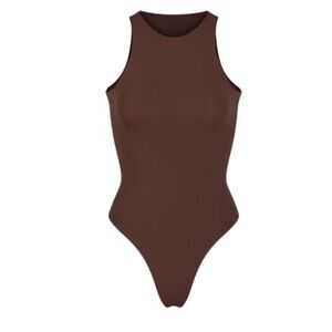 Skims Fits Everybody High Neck Bodysuit Coco XL